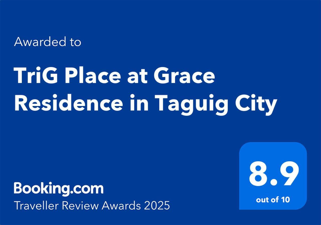 Trig Place At Grace Residence In Taguig City Manila Dış mekan fotoğraf